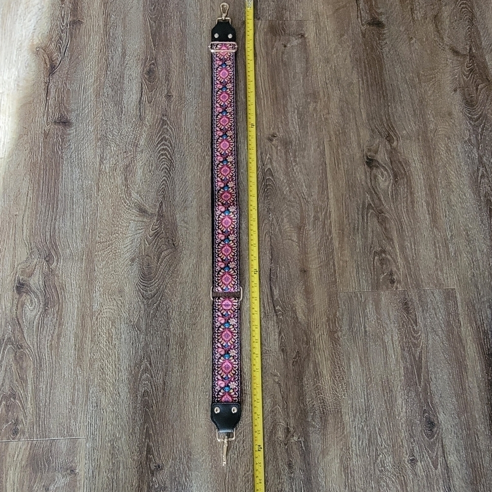 Adjustable Crossbody Strap Pink Floral NWOT #2180 - Picture 12 of 12